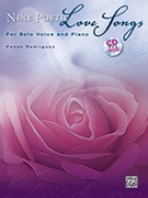 9 Poetic Love Songs by Rodriguez Penny for Vocal Collection