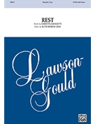 Rest by Gray Ruth Morris for SATB
