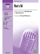 That's All by Brandt and Haymes - Robinson Russell L - for SSA
