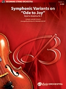 Symphonic Variants on Ode to Joy by Beethoven Ludwig van - Wagner Douglas E - for Conductor