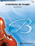 It Had Better Be Tonight by Mancini Henry - Phillipe Roy - Michael Buble for Full Orchestra