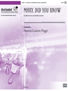 Mary Did You Know by Lowry Mark - Page Anna Laura - for Handbells