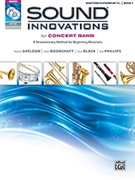 Sound Innovations for Band - Book 1 by Sheldon Boonshaft - Blacks and Phillips - for Euphonium Treble Clef