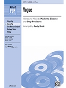 Vogue by Ciccone and Pettibone - Beck Andy - for SAB and Piano (Featured On Glee)