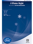 Winter Night by Waggoner David for SAB