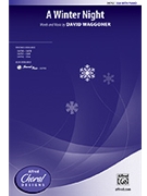 Winter Night by Waggoner David for SSA