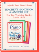 Alfred Basic Ear Training Teacher's Handbook/Answer Key by - Kowalchyk Gayle - for Teaching Aid