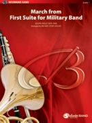 March From First Suite For Military Band by Holst Gustav - Story Michael - for Full Score