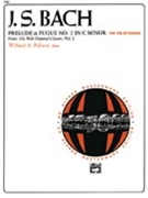 Prelude & Fugue #2 C Minor by Bach Johann Sebastian - Palmer - for Piano