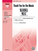 Thank You For The Music by Andersson Anderson and Ulvaeus - Shaw Kirby - ABBA for SATB