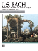 Prelude & Fugue In F Major I 11 by Bach Johann Sebastian - Palmer - for Piano
