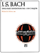 Invention 2-part #1 In C Major by Bach Johann Sebastian - Palmer - for Piano