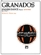 Spanish Dance Opus 5 #5 (Playera) by Granados Enrique - Palmer - for Piano