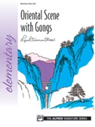 Oriental Scene With Gongs by Olson for Piano