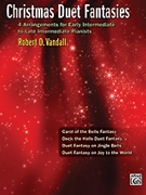 Christmas Duet Fantasies by - Vandall Robert D - for 1 Piano 4 Hands