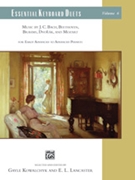 Essential Keyboard Duets Volume 6 by - Kowalchyk and Lancaster - for 1 Piano 4 Hands