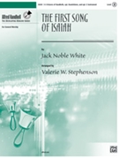 First Song Of Isaiah by White Jack - Stephenson Valerie - for Handbells