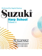 Suzuki Harp School Volume 4 by Mary Kay Waddington for CD