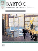 Romanian Folk Dances by Bartok Bela - Hinson Maurice - for Piano with CD