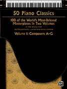 50 Piano Classics Volume 1 Comp A-G for Piano