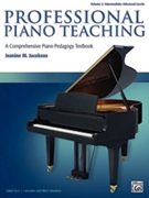 Professional Piano Teaching Volume 2 [Piano] by Jacobson Jeanine M - Lancaster/ Mendoza - for Book