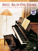 Alfred Basic Adult All-in-One Course Book 1with DVD for Piano Method