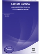 Cantate Domino by Pitoni Giuseppe - Moore Donald - for SSAA