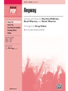 Anyway by McBride Martina - Gilpin Greg - for SATB