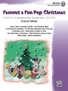 Famous & Fun Pop Christmas Book 4 by - Matz Carol - for PVG Collection E (Book 4)