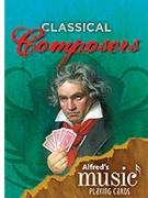 Alfred's Music Playing Cards - Classical Composers Card Game for Game