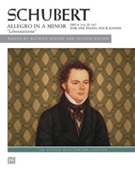 Allegro In A Minor Opus 144 D 947 by Schubert - Hinson and Nelson - for 1 Piano 4 Hands