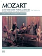 21 Most Popular Pieces by Mozart Wolfgang Amadeus - Palmer - for Piano