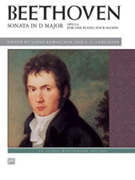 Sonata In D Major Opus 6 by Beethoven Ludwig van - Kowalchyk and Lancaster - for 1 Piano 4 Hands
