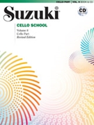 Suzuki Cello School - Volume 8 by Suzuki Shinichi Tsutsumi Tsuyoshi for Cello Method w/ Audio (Vol 8 Revised)