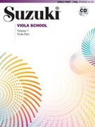 Suzuki Viola School - Volume 7 by Suzuki Shinichi Preucil William for Viola Method w /Audio (Vol 7 w/CD)