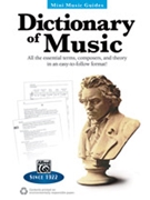 Mini Music Guides: Dictionary of Music by Harnsberger L C for TextBook -