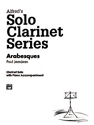 Arabesques by Jeanjean Paul for Bb Clarinet and Piano