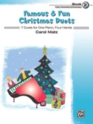 Famous & Fun Christmas Duets Book 2 by - Matz Carol - for 1 Piano 4 Hands