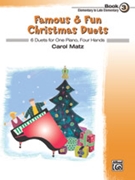 Famous & Fun Christmas Duets Book 3 by - Matz Carol - for 1 Piano 4 Hands