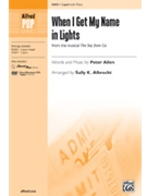 When I Get My Name in Lights (From the musical The Boy from Oz) by Allen Peter - Albrecht Sally K - for 2-Part