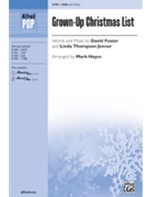 Grown-Up Christmas List by Foster and Thompson Jenner - Hayes Mark - for SAB