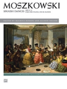 Spanish Dances Op. 12 by Moszkowski Moritz for 1 Piano 4 Hands