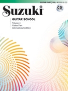 Suzuki Guitar School Guitar Part and CD Volume 4 [Guitar] by for Book and CD