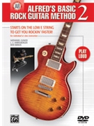 Alfred's Basic Rock Guitar Method 2 by Gunod Harnsberger and Manus for DVD