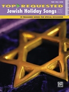 Top-Requested Jewish Holiday Songs Sheet Music for Piano Vocal and Guitar ([Various composers])