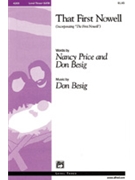 That First Nowell by Besig Don for SATB