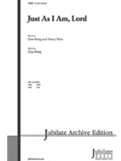 Just As I Am Lord by Besig Don for 2-Part Mixed
