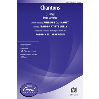 Chantons by Lully Jean-Baptiste - Liebergen Patrick M - for SSA