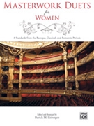 Masterwork Duets for Women by - Liebergen Patrick M - for Vocal Duet