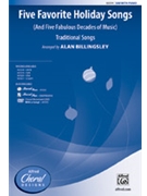 Five Favorite Holiday Songs by - Billingsley Alan - for SAB and Piano